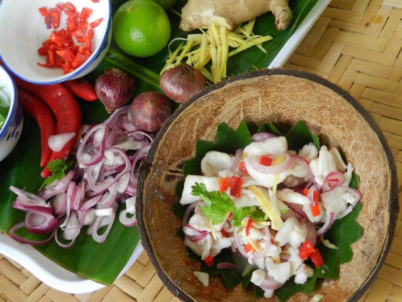 Sabah dan Sarawak Makanan Unik - Hinava