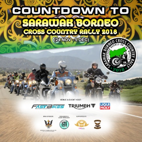 Sarawak Borneo Cross Country Motorcycle Rally 2018