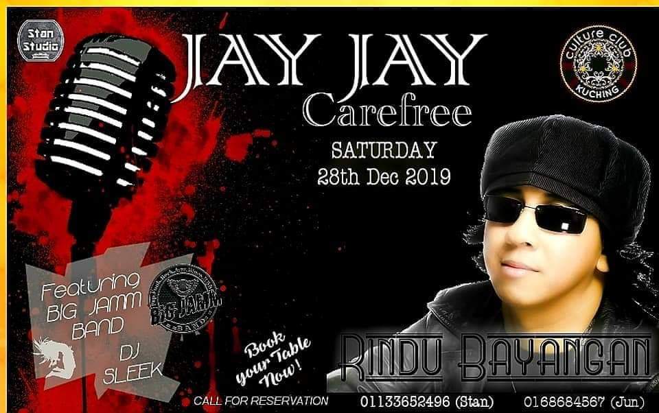 Jay-Jay Carefree akan membuat persembahan di Culture Club Kuching 28